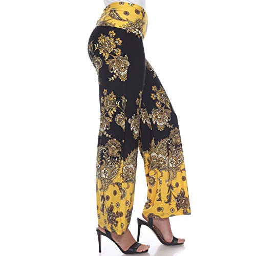 Floral Paisley Printed Palazzo Pants4