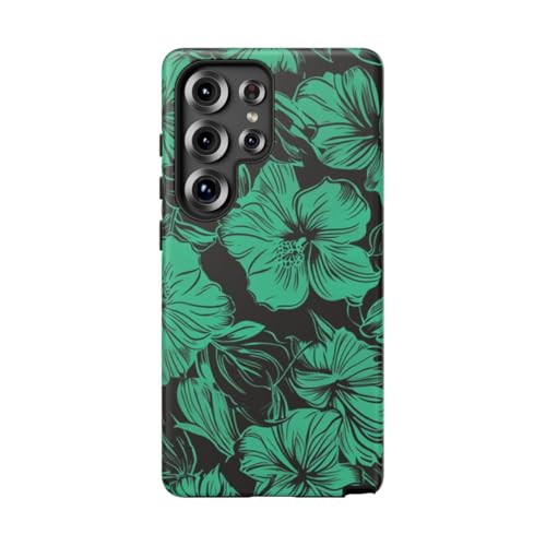 Coque rigide verte Samsung S25 Ultra mate contre les chutes