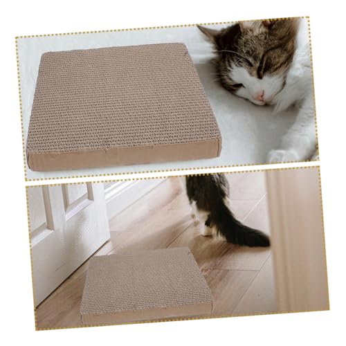 INOOMP 10 Pcs arranhador de gato Almofada de arranhar para gatinhos placa para arranhar gato arranha
