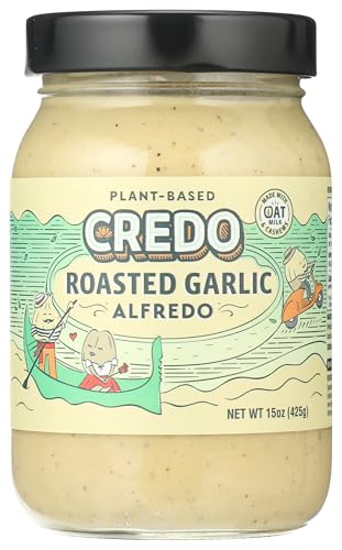 CREDO FOODS Roasted Garlic Alfredo, 15 OZ