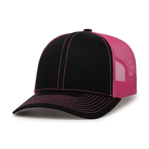 Image of Pacific Headwear Snapback Trucker: Stylish Unisex Cap for All-Day Comfort