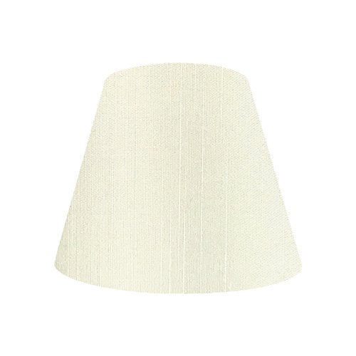 ランプ・シェード(lamp-shade) キャッチ式 交換用ランプシェード シャンタン クリーム 直径28cm K-28170