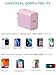 iPhone 14 13 12 Fast Charger 20W PD USB C Wall Charger with 6FT Fast Charging Cable for iPhone 14/14 Pro/14 Pro Max/14 Plus/13/12/11/Pro/Pro Max/Mini/Xs Max/X, iPad - Pink
