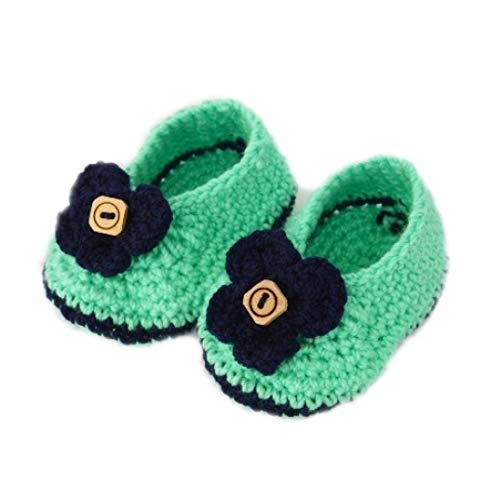 LOVE CROCHET ART Baby Girls Flower Crochet Knitted Woollen Booties (Multicolour, 6 Months) (B08XZM3YRZ) Amazon Price History, Amazon Price Tracker