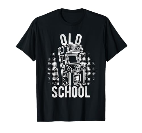 Juego OLD SCHOOL Retro Arcade Game Gaming Arcade Lover Camiseta