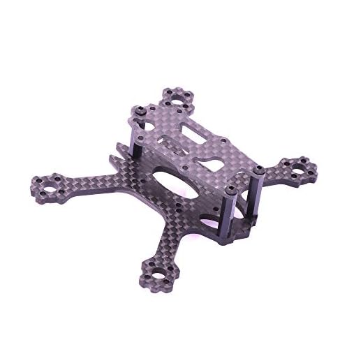 88mm 2 inch Micro Carbon Fiber FPV Racing Drone Quad Quadcopter Frame for BETAFPV A01 Wolfwhoop WT03 WT05 AKK BA3 Crazepony Spotter V2 AIO FPV Camera Indoor Backyard FPV Racing