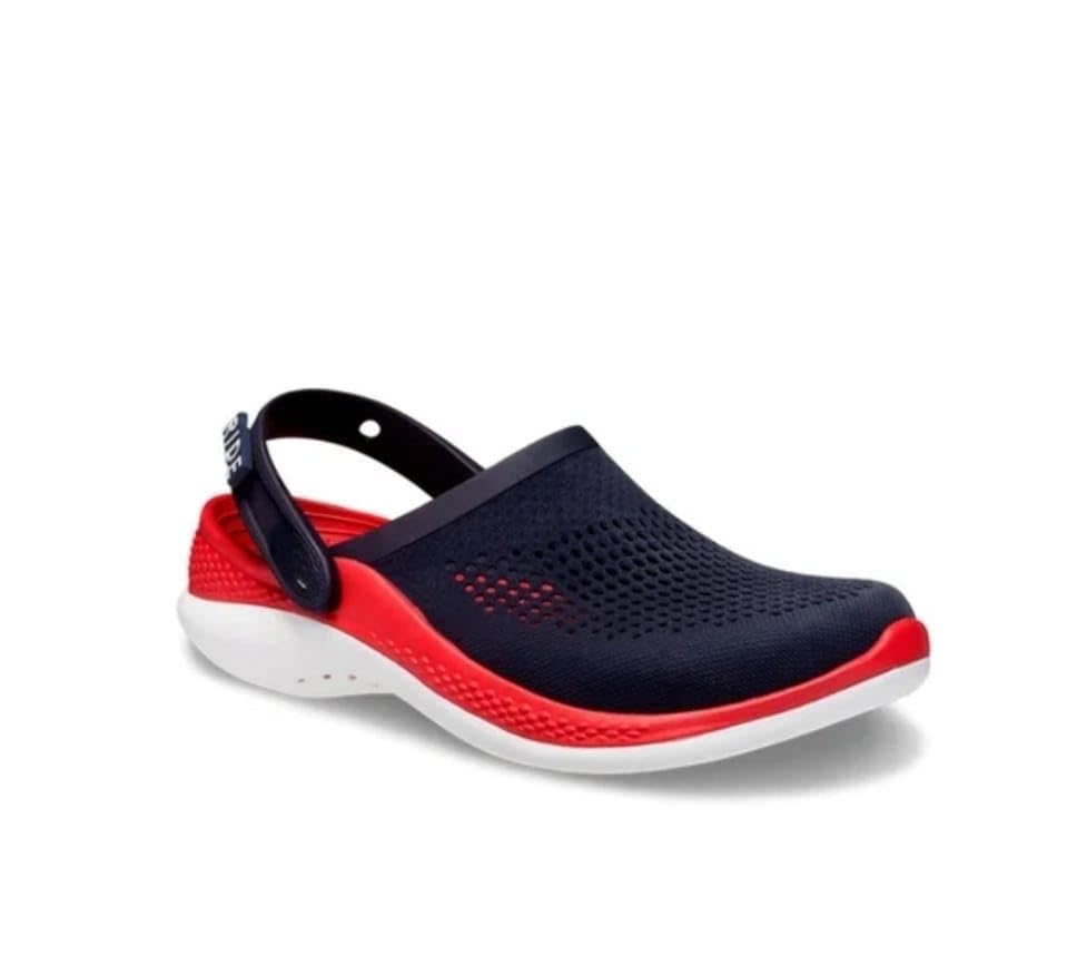 Z Blue Clogs LITE Ride 360 EVA Non-Slip Waterproof Comfortable Soft Heightening Clogs for Men (Black RED, UK Footwear Size System, Adult, Men, Numeric, Medium, 7.5) (B0DDW21LJ5) Amazon Price History, Amazon Price Tracker