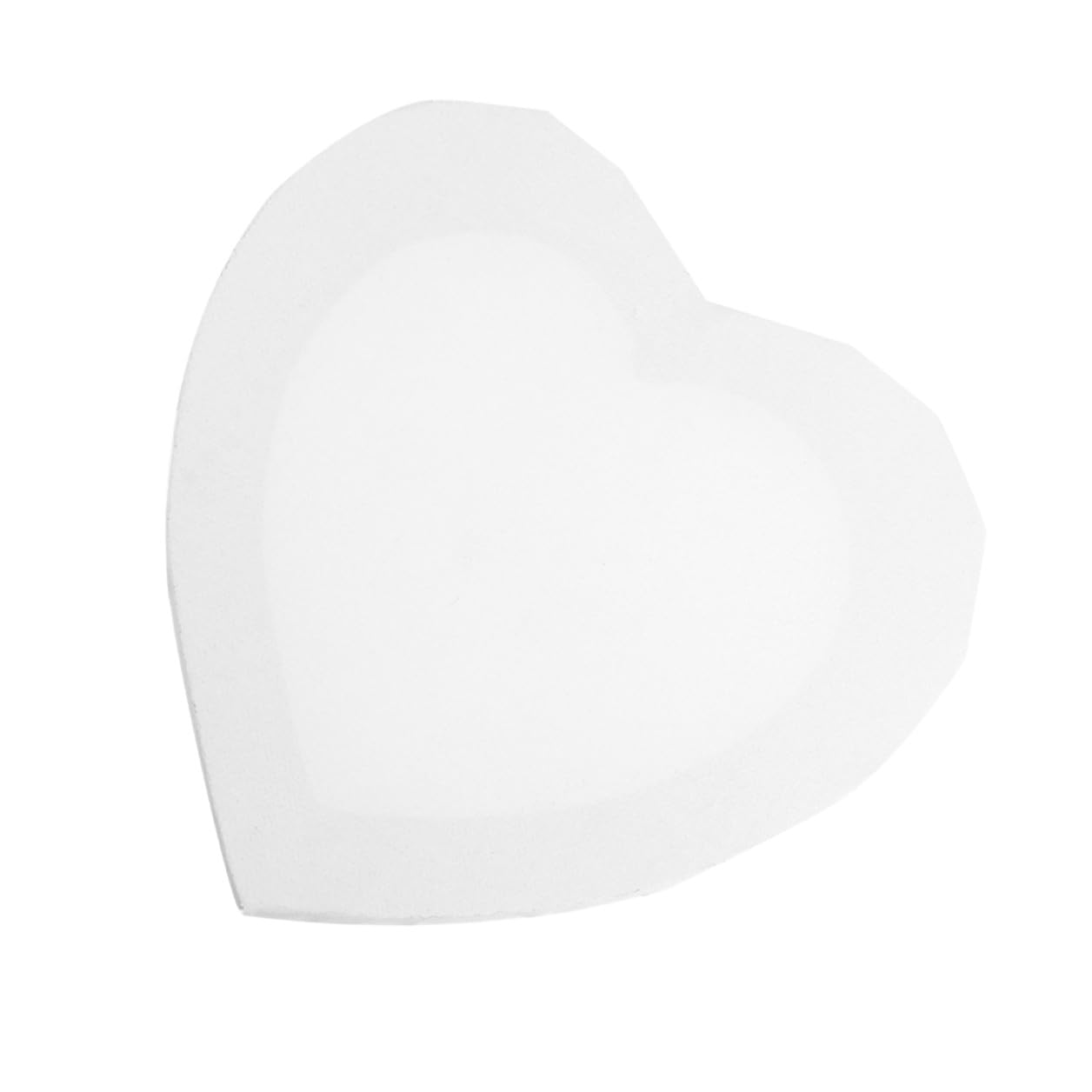 Lienzos de algodón y madera con forma de corazón Healeved para pintura y dibujo creativo