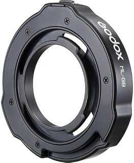 Godox ML-GB Bowens Adapter for GODOX AD300Pro AD400Pro Flash ML100Bi ML60IIBi ML30, ML30Bi, ML60, ML60Bi Led Video Lights