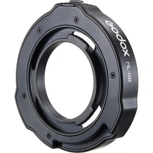 Godox ML-GB Bowens Adapter, Mount Adapter for LED Video Lights | Compatible with AD300Pro II, AD400Pro Flash, ML150Bi, ML80Bi, ML100R, ML100Bi, ML60IIBi, ML30 Series LED Lights - 1