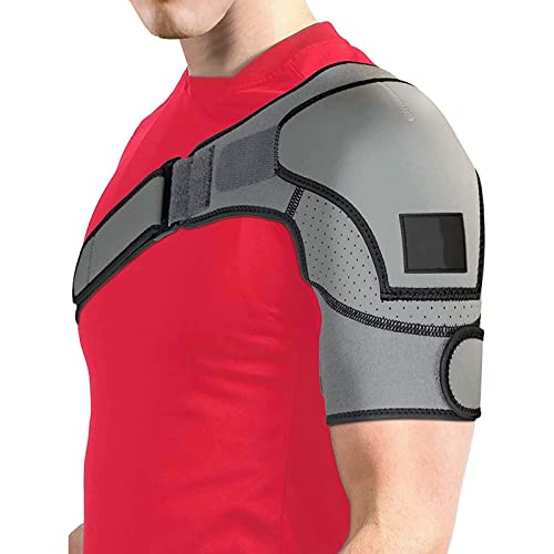 CHALKSEA Attelle Épaule À Bandage - Epauliere pour Femmes Et Hommes, Épaulière Tendinite Médicale, Soutien D'épaule, Compression Epaulière Sangle, Bandage Support D'épaule, Cadeau De Récupération