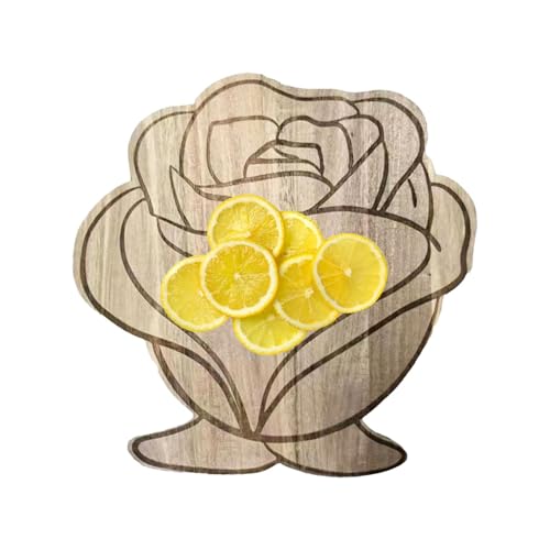 Tabla de cortar, tabla de cortar de madera, tabla de servir de madera, tabla de cortar de cocina para restaurante, bar, cocina