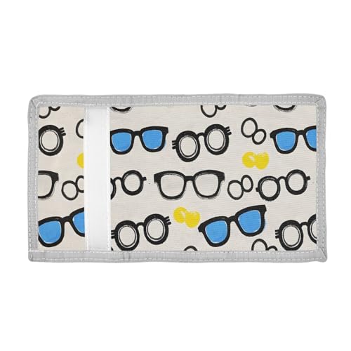 ALAZA Kids Wallets for Boys Girls Toddler Trifold Wallet Children Small Glasses with Zipper Coin Pocket2