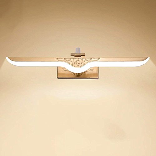 Luz de Espejo Luz de Espejo LED Luz Delantera Lámpara de Maquillaje Simple Lámpara de tocador Baño Baño Espejo Lámpara de Armario Espejo Espejo, Mediano