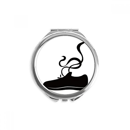 Miroir de maquillage de poche portable rond multicolore DIYthinker