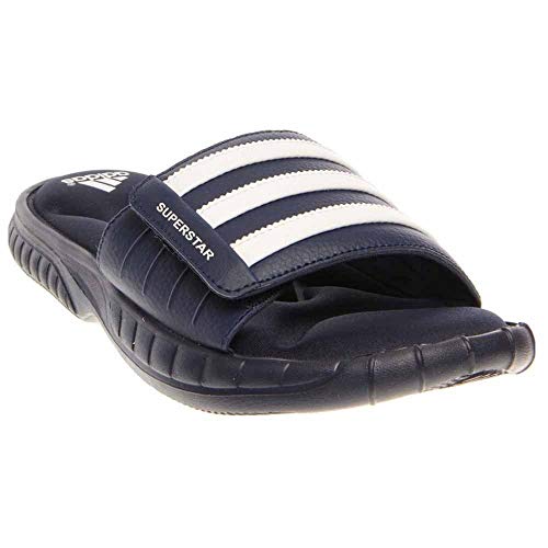 adidas Performance Men's Superstar 3G Slide Sandal,Collegiate Navy/White/White,7 M US