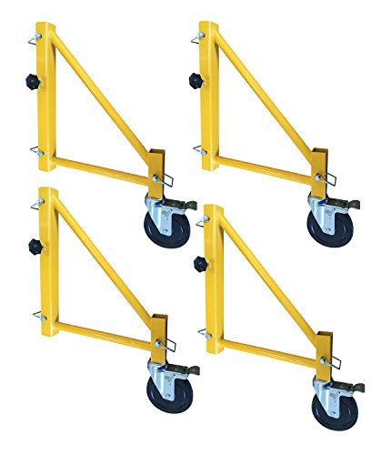 Buffalo Tools GSORWCS 4Pc Outrigger Set W Cast Gssi, Yellow