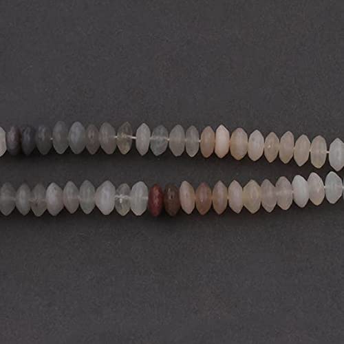Perles rondelles pierre de lune naturelle 10mm pour créer un cadeau unique