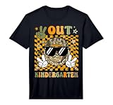 Peace Out Kindergarten Camo Last Day Graduation Men Boy Performance T-Shirt