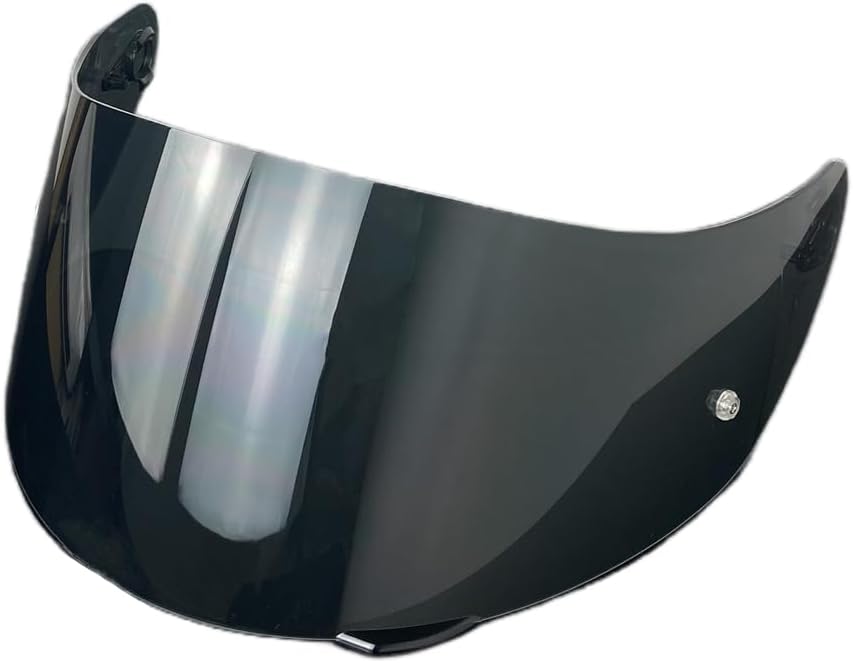 K5 Helmet Shield Visor for AGV K1 K1S K3SV K5 K5S Windshield Uv Protected Face Shield (Deep Black-Day use only)