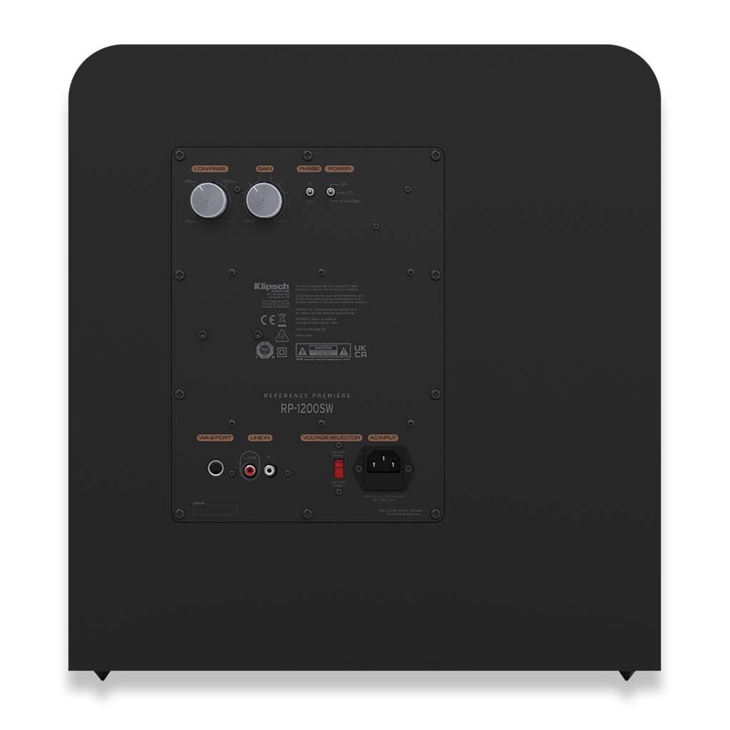 Klipsch RP 1200SW EUA Subwoofer Eins/Eine(r)