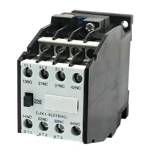 Contacteur AC CJX1-9 tripolaire avec bobine 264V 60Hz et contacts 2NO 2NC pour armoire électrique