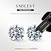 Imagen de SMILEST Pendientes de moissanita de 0