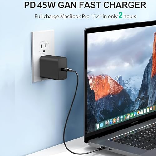 Image of Samsung 45W C-Type Super-Fast Charger Adapter for Samsung Galaxy S25 /S25 Plus /S25 Ultra /S24 /23 /22 /21 (Ultra /Plus /FE) A56 /Note 20 /S10 5G /9 /8 /M16 (S /A /F /M Series) USB C PD 3.0 Charge Adapter 45 w, Black