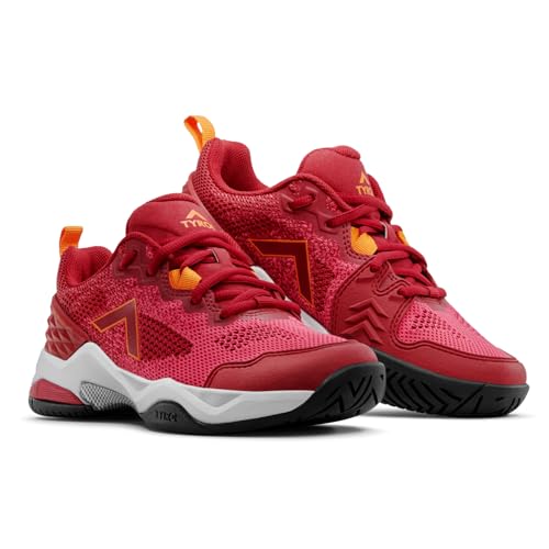Tyrol Women's Smash Pickleball Shoe (Pink/Crimson, 8.5)3