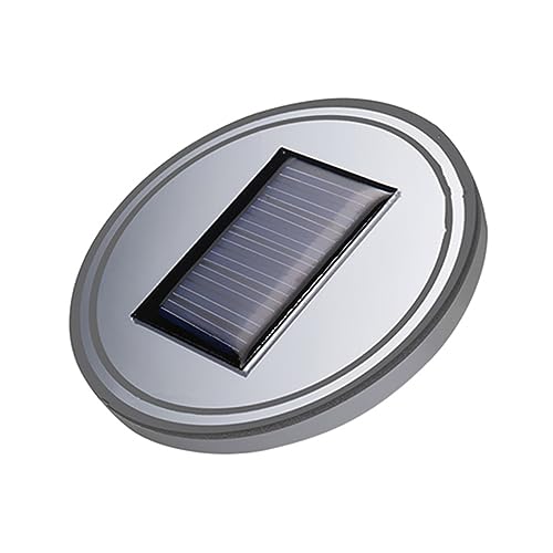 PRETYZOOM Cup Mat Coasters Led Lights Solar-Powered Car Cup Holder Waterproof Heatproof and Scratch-Resistant Pad