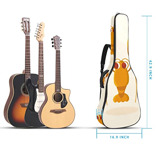 Housse de guitare acoustique rétro humoristique Alien 1 cm d’épaisseur avec rembourrage étanche 101,6 cm, 104,1 cm, 106… - Les Beatles, Paul McCartney, John Lennon, RIngo Starr, George Harrison Housse de guitare acoustique rétro humoristique Alien 1 cm d'épaisseur avec rembourrage étanche 101,6 cm, 104,1 cm, 106… – Image 6