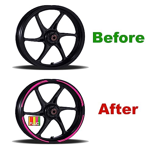 Adesivi Cerchioni Moto Set Completo per 2 Ruote 17...