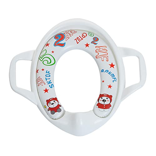 Siège de toilette garçon fille ibasenice avec coussin et bande antidérapante
