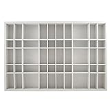 vitrine echtholz weiß Maße: ca. 60 x 40 x 5,5 cm (LxHxT)