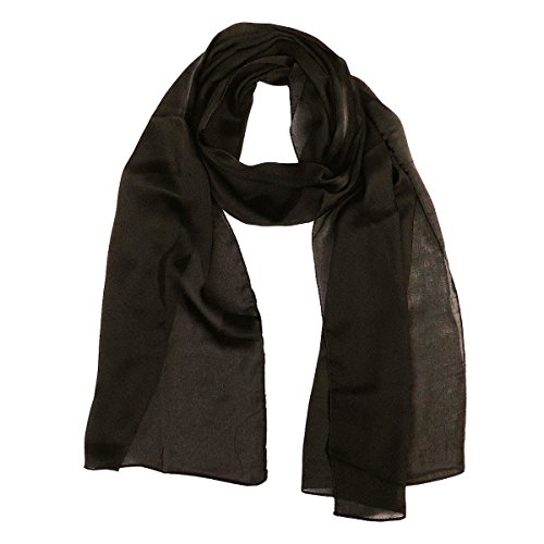 Wrapables® Lightweight Silky Satin Solid Colored Scarf (Set of 2)3