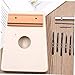 Wakauto Kalimba Bridge Replacement 2pcs Natural Wood Diy Kalimba Bridge Comfortable to Use