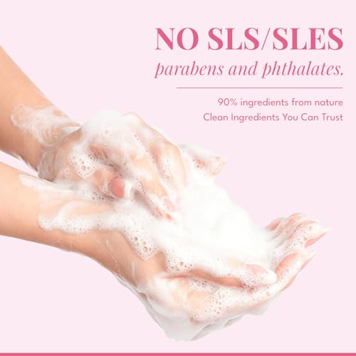 Image of ROMIIE ZOI Foaming Hand Soap, French Rose, 500ml / 16.8fl.oz | With Gift Box, Gentle cleansing, nourishes skin without drying