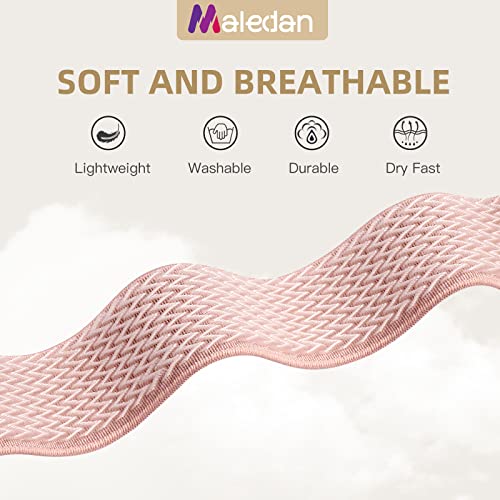 Image of Maledan 10 Pack Stretchy Nylon Bands Compatible with Apple Watch Band Women Men 38mm 40mm 41mm 42mm 44mm 45mm 46mm 49mm, Solace Elastic Braided Strap for iWatch Series 11 10 9 8 7 6 5 4 3 2 1 SE Ultra