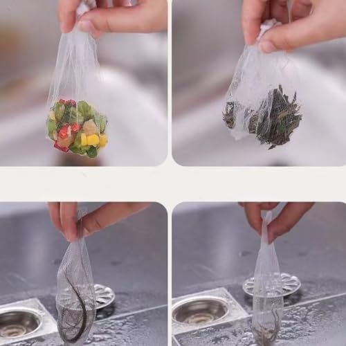 Bolsa desechable para colador de fregadero de cocina miniatura 5