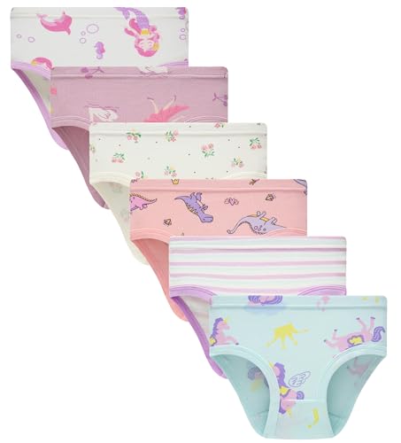 Image of Boboking Girls Soft Panties Toddler Underwear Kids Cotton Briefs