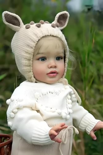 Muñeca bebé realista de silicona 26 pulgadas miniatura 5