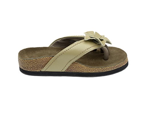Wellrox Women's Terra-Chloe Olive Casual Sandal 11