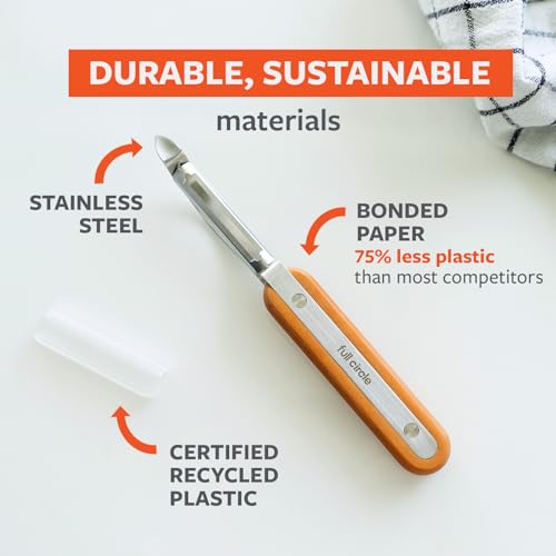 Image of Full Circle Produce Peeler, Sharp, Precise