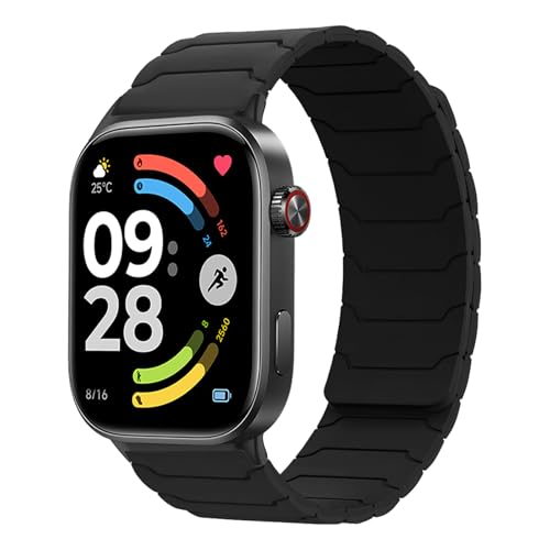 [KiimLaa] �V���R���o���h Xiaomi Redmi watch 6 / Redmi watch 5 / 4 / Xiaomi band 9 pro/band 8 pro�Ή� ���v�x���g �}�O�l�b�g�� ���C�o���h �X�}�[�g�E�H�b�` �����o���h ����
