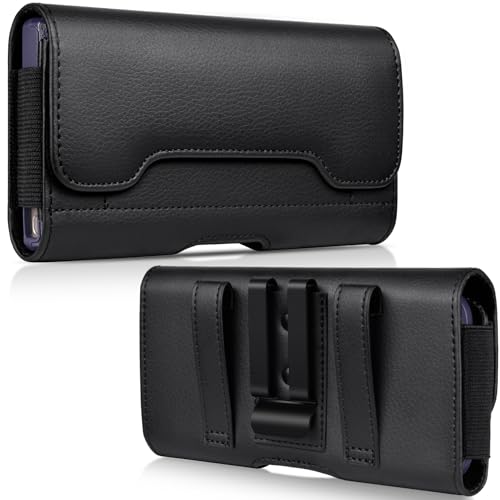 ACCKUO Leather Phone Holster with Strong Metal...