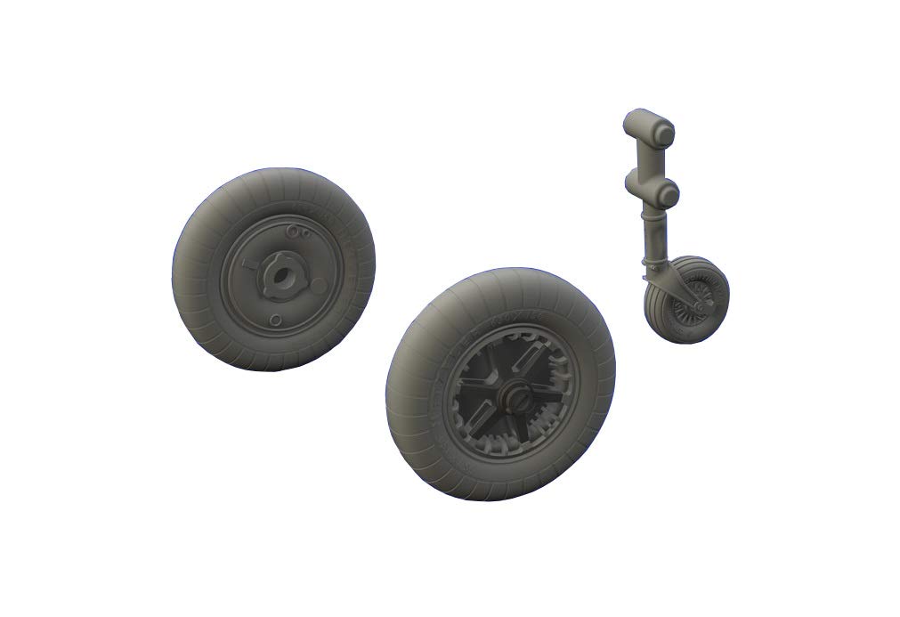 (未使用･未開封品)　エデュアルド 1/48 ブラッシン Bf109G-2ホイール エデュアルド用 プラモデル用パーツ EDU648295 qdkdu57 エデュアルド 1/48 ブラッシン Bf109G-2ホイール エデュアルド用