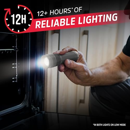 Image of Energizer Tactical LED Flashlights, Impact-Resistant, Outdoor Flashlights, Great for Camping, Vehicles, and Emergency Preparedness, 2 Pack, 375 and 1000 Lumens