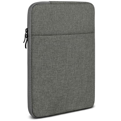 Funda para tablet OSCAL Elite 1 moex en fibra de poliéster gris oscuro con cremallera