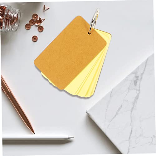 Operitacx 5 Word Card Scrittura a mano Carta