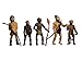 Miniblings 5X Evolution des Menschen Figuren Aufstellfiguren Mensch Neandertaler